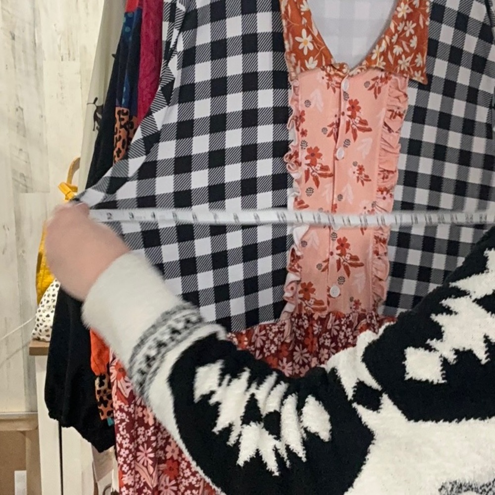 Kk Checkered Dress